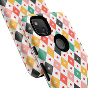 Colorful Diamond Pattern Google Pixel Phone Case - Tough Cases