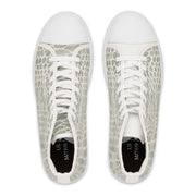 Women's High Top Sneakers - Stylish Animal Print for Everyday Wear