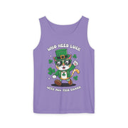 St. Patrick's Day Cat Tank Top - 