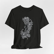 Mystical Floral Unisex Jersey Tee - Perfect for Nature Lovers
