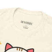 Cute Cat Printed Unisex Heavy Cotton Tee