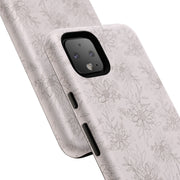 Floral Tough Google Pixel Phone Case - Durable Design for Nature Lovers