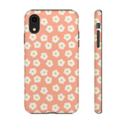 Floral Tough Phone Case with Daisy Design