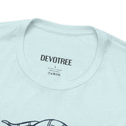 Botanical Snake Unisex Jersey Tee - Stylish Short Sleeve T-Shirt with Floral Design