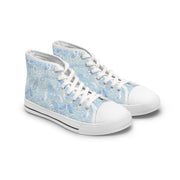 Floral Print Women's High Top Sneakers - Stylish & Comfortable Footwear