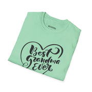 Best Grandma Ever Unisex Softstyle T-Shirt - Perfect Gift for Grandparents