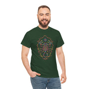 Vibrant Graphic Unisex Heavy Cotton Tee - Unique Artistic Design