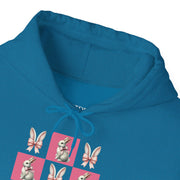Rabbit Bow Knot Printed Hoodie