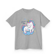 Kids Unicorn Dream Tee - Cute Heavy Cotton Shirt for Girls