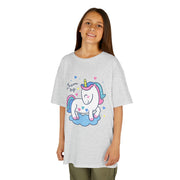 Kids Unicorn Dream Tee - Cute Heavy Cotton Shirt for Girls