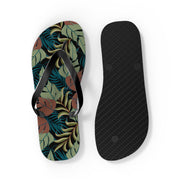 Tropical Paradise Flip Flops - Comfortable Summer Sandals for Beach Days