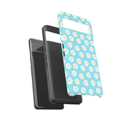 Daisy Floral Tough Phone Case - Durable Protection for Your Device