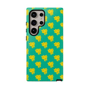 Vibrant Floral Samsung Galaxy Phone Case - Tough Cases for Style and Protection
