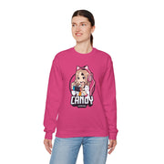 Cute Gaming Crewneck Sweatshirt - Candy Gamer Design