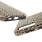 Giraffe Print Tough Phone Cases - Stylish & Durable Protection for Animal Lovers