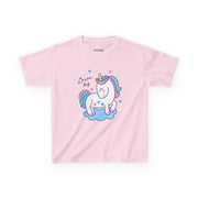 Kids Unicorn Dream Tee - Cute Heavy Cotton Shirt for Girls