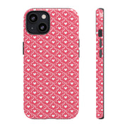 Tough Cases - Cute Pink Hearts iPhone Case for Valentine’s Day