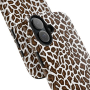 Stylish Leopard Print Tough Phone Case - Durable Protection for Your Device