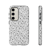 Cute Dog Pattern Samsung Galaxy Phone Case - Tough Cases for Pet Lovers
