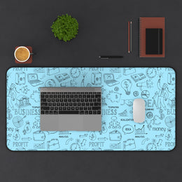 Business-Themed Desk Mat for Professionals - Ideal for Home Office and Creative Spaces