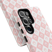 Cute Paw Print Samsung Galaxy Phone Case - Tough Cases for Pet Lovers