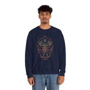 Colorful Skeleton Graphic Crewneck Sweatshirt - Unisex Heavy Blend™