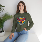 Owl Wisdom Unisex Crewneck Sweatshirt - Never Sleeps Design