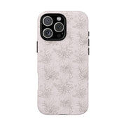 Floral Tough iPhone Case - Durable Protection with Elegant Design