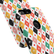 Colorful Diamond Pattern Google Pixel Phone Case - Tough Cases