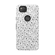 Cute Dog Pattern Google Pixel Phone Case - Tough Cases for Pet Lovers
