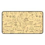 Motivational Desk Mat for Entrepreneurs - Business Ideas & Planning Design