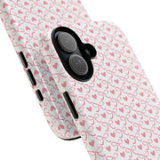 Cute Heart Pattern iPhone Case - Tough & Stylish Smartphone Cover