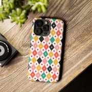 Colorful Playing Card Pattern Tough Case for iPhone