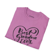 Best Grandma Ever Unisex Softstyle T-Shirt - Perfect Gift for Grandparents