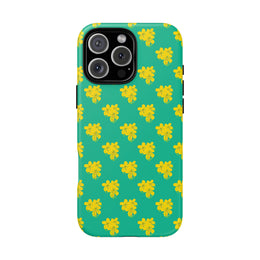 Vibrant Floral Tough Case for iPhone - Stylish Protective Cover