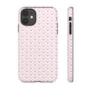 Cute Heart Pattern iPhone Case - Tough & Stylish Smartphone Cover