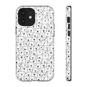 Cute Dog Pattern iPhone Case – Tough Cases for Pet Lovers
