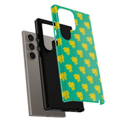 Vibrant Floral Samsung Galaxy Phone Case - Tough Cases for Style and Protection