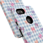 Bow-Patterned Google Pixel Phone Case - Stylish Protection for Your Device