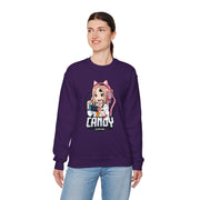 Cute Gaming Crewneck Sweatshirt - Candy Gamer Design