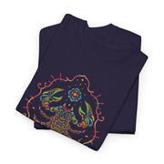 Vibrant Graphic Unisex Heavy Cotton Tee - Unique Artistic Design