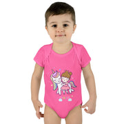 Adorable Princess Unicorn Baby Bodysuit - Cute Infant Outfit for Girls