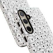 Cute Dog Pattern Samsung Galaxy Phone Case - Tough Cases for Pet Lovers