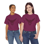 Phoenix Spirit Unisex Heavy Cotton Tee - Bold Graphic T-Shirt for Empowerment & Growth