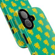 Vibrant Floral Tough Case for iPhone - Stylish Protective Cover