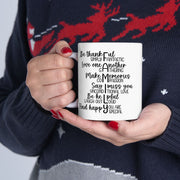 Inspirational Ceramic Mug - Perfect Gift for Loved Ones