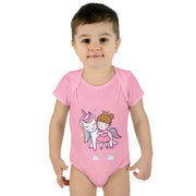 Adorable Princess Unicorn Baby Bodysuit - Cute Infant Outfit for Girls