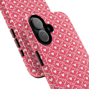Tough Cases - Cute Pink Hearts iPhone Case for Valentine’s Day