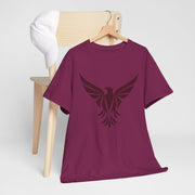 Phoenix Spirit Unisex Heavy Cotton Tee - Bold Graphic T-Shirt for Empowerment & Growth