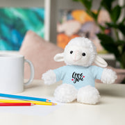 Cute Stuffed Animal with 'Love You' Tee - Perfect Gift for Kids and Beloved Ones